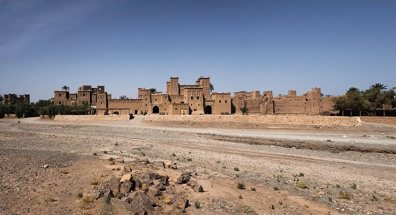 قصبة أمريديل في واحة سكورة